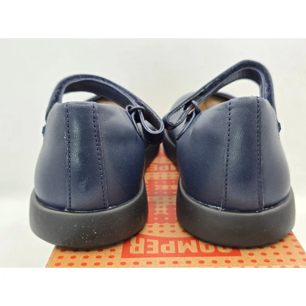 Camper Duet Kids Mary Jane Kids Size 3.5 Blue Leather K800549-007 - New